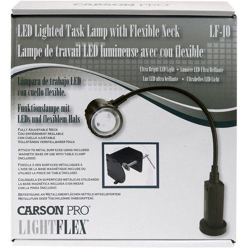  Carson LF-10 LightFlex Pro Flexible Task Lamp