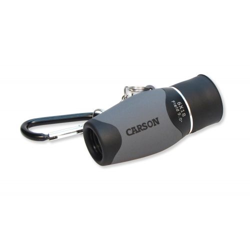  Carson MiniMight 6x18mm Pocket Monocular with Carabiner Clip (MM-618)