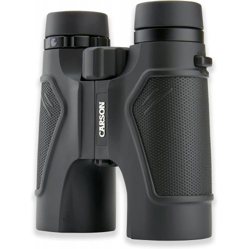  Carson 3D Series High Definition Binoculars with ED Glass, 8x42mm, Black