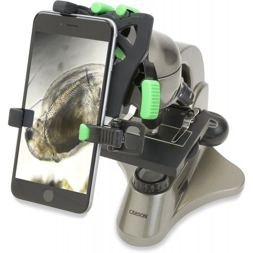  Carson HookUpz 2.0 Universal Smartphone Optics Digiscoping Adapter for Binoculars, Spotting Scopes, Telescopes, Microscopes, Monoculars and More (IS-200)