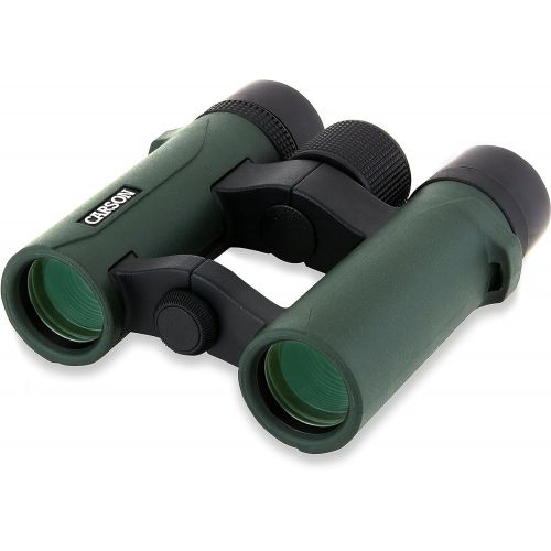  Carson RD Series 8x26mm Open-Bridge Waterproof Compact Binoculars (RD-826), Green