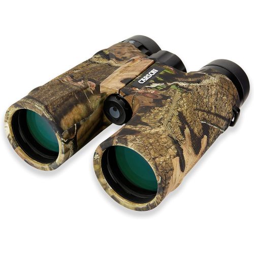  Carson 3D Series High Definition Binoculars with ED Glass, Mossy Oak, 10x 42mm