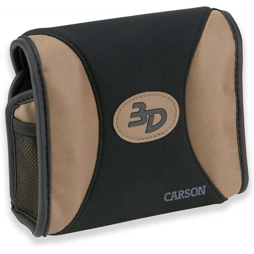  Carson 3D Series High Definition Binoculars with ED Glass, Mossy Oak, 10x 42mm