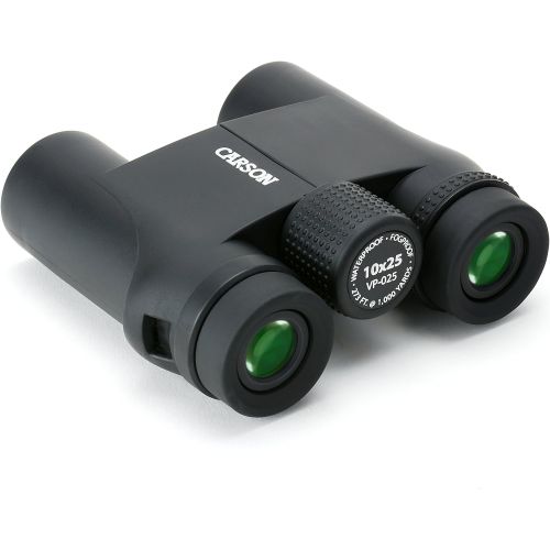  Carson VP Series Full Sized or Compact Waterproof High Definition Binoculars for Hunting, Bird Watching, Sight-Seeing, Surveillance, Safaris, Camping, Hiking, Concerts, Sporting Ev