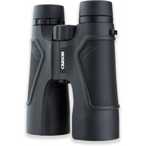  Carson 3D Series High Definition Binoculars with ED Glass, Black, 10 x 50mm