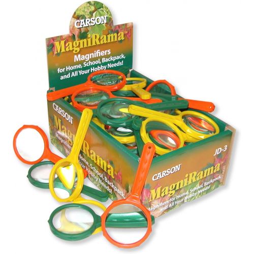  Carson MagniRama 3X Magnifying Glasses - Pack of 50 (JD-3MU)