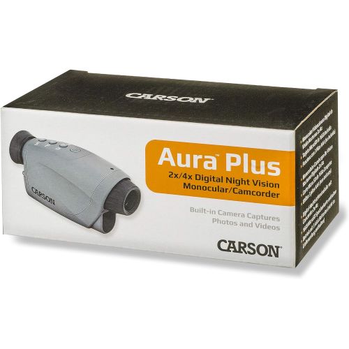  [아마존베스트]Carson AuraPlus 2x Power Digital Night Vision Camcorder with 8GB MicroSD Card (NV-250)