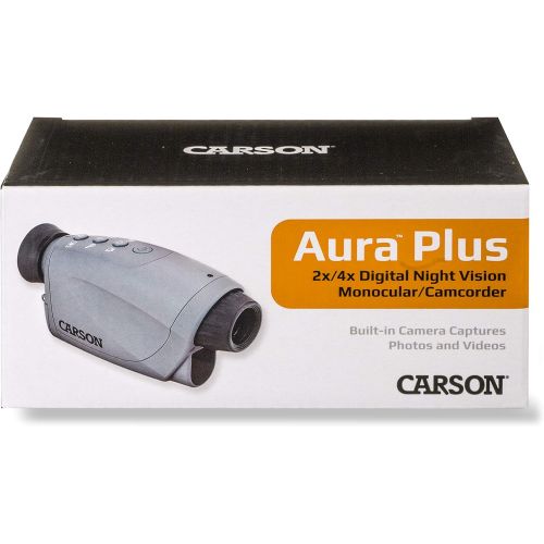  [아마존베스트]Carson AuraPlus 2x Power Digital Night Vision Camcorder with 8GB MicroSD Card (NV-250)