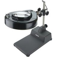 Carson MagniLamp Pro 2.5x LED lighted Desk Lamp Magnifier, Black (CP-80)