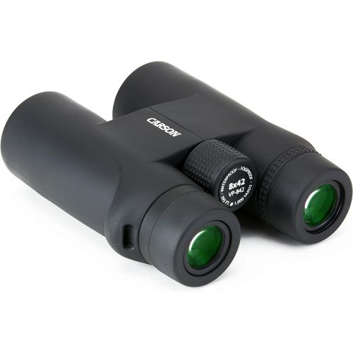  Carson VP Series Full Sized or Compact Waterproof High Definition Binoculars for Hunting, Bird Watching, Sight-Seeing, Surveillance, Safaris, Camping, Hiking, Concerts, Sporting Ev