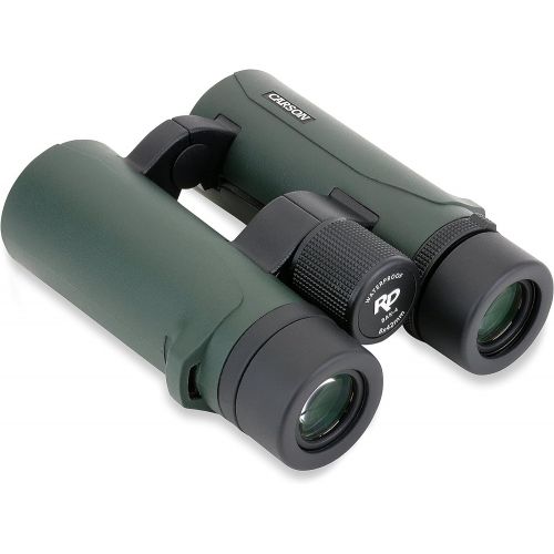  Carson RD Series Open-Bridge Compact or Full Sized Waterproof High Definition Binoculars For Bird Watching, Hunting, Sight-Seeing, Surveillance, Safaris, Concerts, Sporting Events,