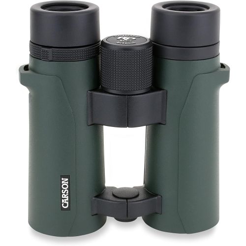  Carson RD Series Open-Bridge Compact or Full Sized Waterproof High Definition Binoculars For Bird Watching, Hunting, Sight-Seeing, Surveillance, Safaris, Concerts, Sporting Events,