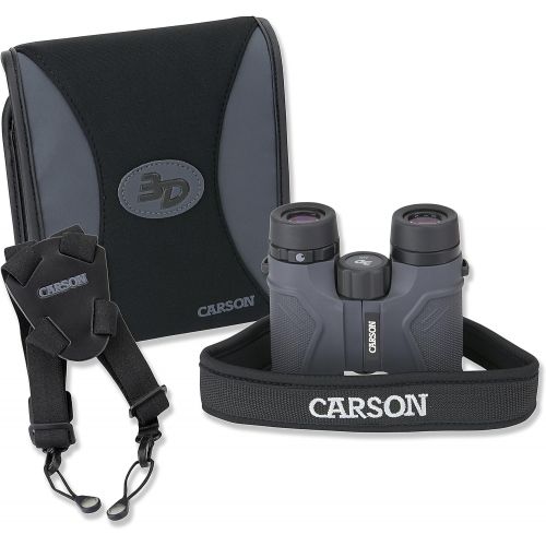  Carson 3D Series High Definition Waterproof Binoculars for Hunting, Bird Watching, Camping, Surveillance, Hiking, Safari, Sporting Events, Sight Seeing and More!