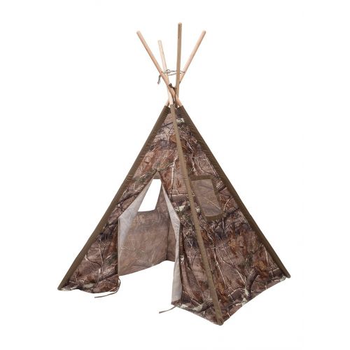  Carstens Real Tree Camo All Purpose Kids Play Teepee Tent