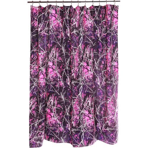  Carstens, Inc Carstens Muddy Girl Camo Shower Curtain