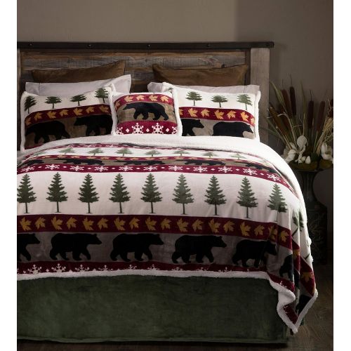  Carstens Tall Pine 5 Piece Bedding Set, Queen