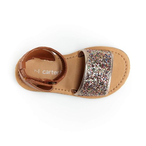  Carter%27s Carters Kids Girls Emmie Embellished Dressy-Casual Sandal with Adjustable Strap