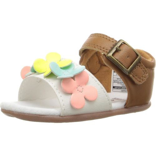  Carter%27s Carters Every Step Girls Glaze-WG Sandal White/Brown