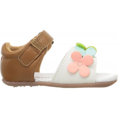  Carter%27s Carters Every Step Girls Glaze-WG Sandal White/Brown