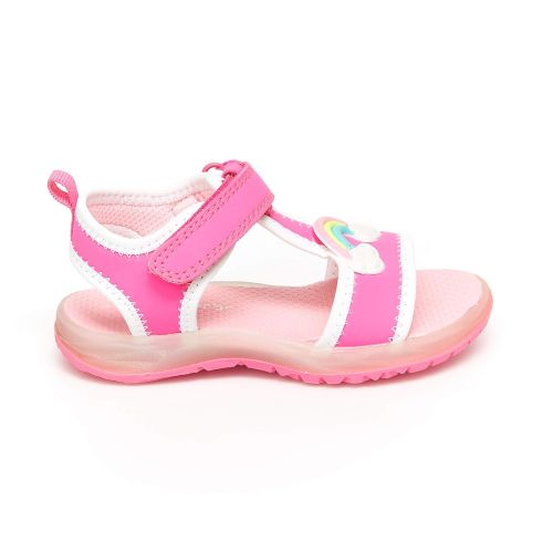  Carter%27s Carters Girls Feline Light-up Athletic Sandal