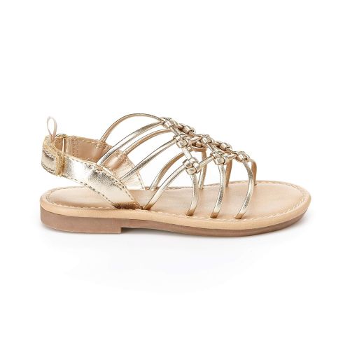  Carter%27s Carters Kids Girls Edina Metallic Strappy Sandal