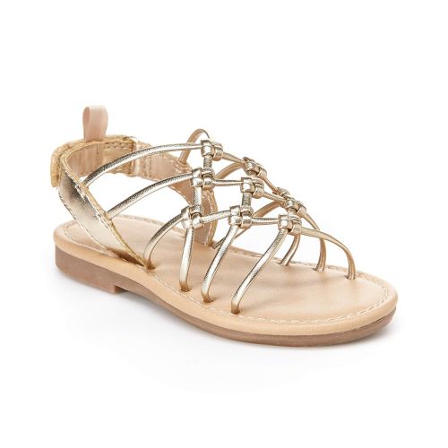  Carter%27s Carters Kids Girls Edina Metallic Strappy Sandal