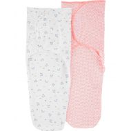 Carter%27s Carters Baby Girls 2-Pack Cotton Swaddle Blankets (Hearts)