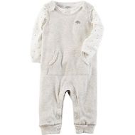 Carter%27s Carters Baby 2 Piece Elephant Coverall Set