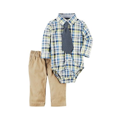  Carter%27s Carters Baby Boys 2-Piece Shirt and Pant Set