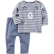 Carter%27s Carters Baby Boys 2 Piece Bear Top and Pants Set