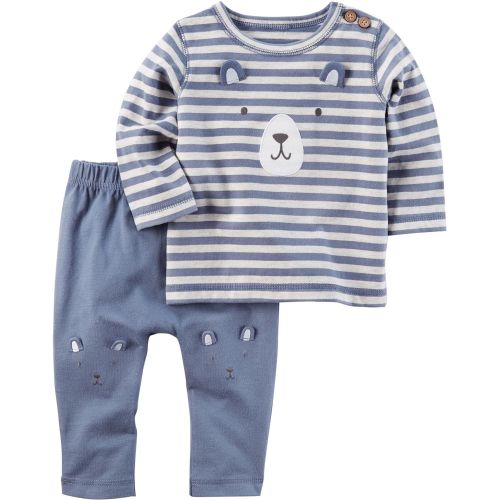  Carter%27s Carters Baby Boys 2 Piece Bear Top and Pants Set