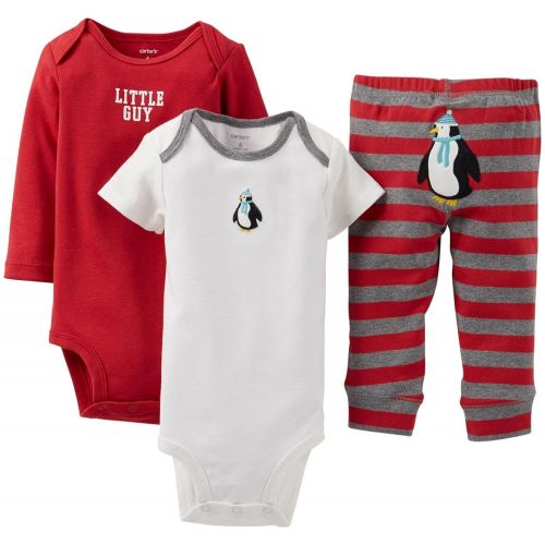  Carter%27s Carters Baby Boys 3 PieceTake Me Away Set (Baby) - Little Guy