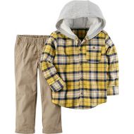 Carter%27s Carters Boys 3M-4T 2 Piece Long Sleeve Hooded Top and Pants Set