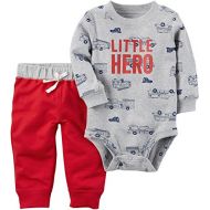 Carter%27s Carters Baby Boys 2 Piece Little Hero Bodysuit Pants Set