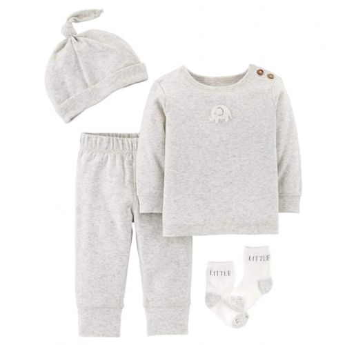  Carter%27s Carters Baby Neutral 4-Piece Baby Soft Take-Me-Home Set