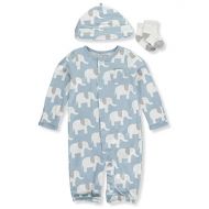 Carter%27s Carters Baby Boys 3 Piece Elephant Print Set