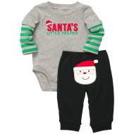 Carter%27s Carters 2-piece SANTAS LITTLE HELPER Bodysuit & Pants Set