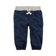 Carter%27s Carters Baby Boys 0M-24M Pull On Canvas Joggers