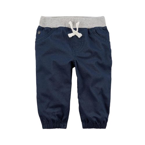  Carter%27s Carters Baby Boys 0M-24M Pull On Canvas Joggers