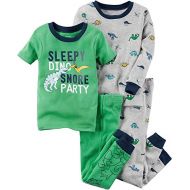 Carter%27s Carters Boys 12M-8 4 Piece Dinosaur Print Pajama Set