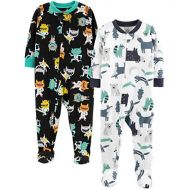 Carter%27s Carters Baby and Toddler Boys 2-Pack Fleece Footed Pajamas