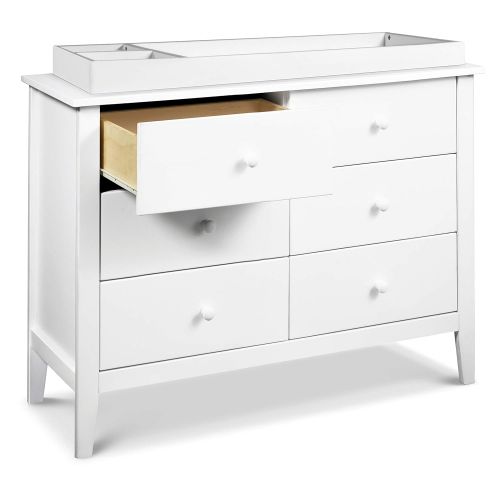  Carters by Davinci Morgan 6 Drawer Dresser, White