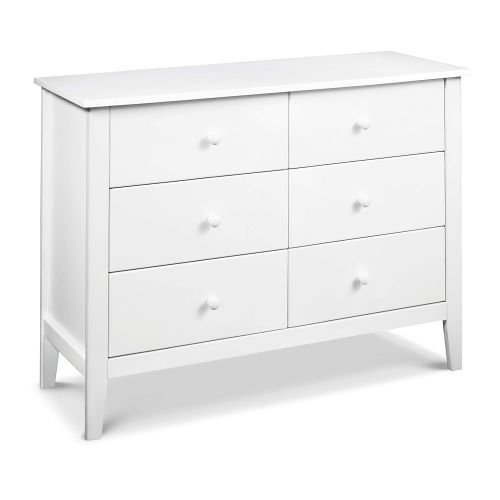  Carters by Davinci Morgan 6 Drawer Dresser, White