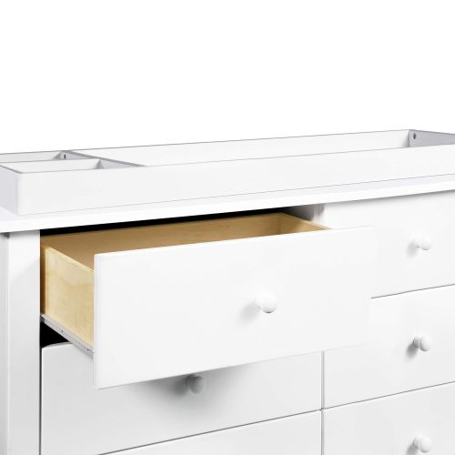  Carters by Davinci Morgan 6 Drawer Dresser, White