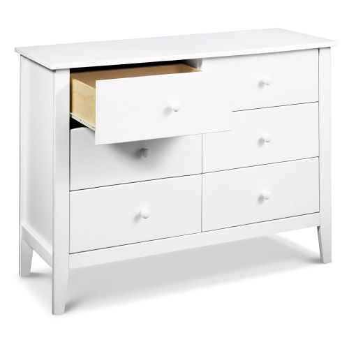  Carters by Davinci Morgan 6 Drawer Dresser, White