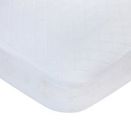 [아마존베스트]Carters Waterproof Fitted Quilted Crib and Toddler Protective Mattress Pad Cover, White