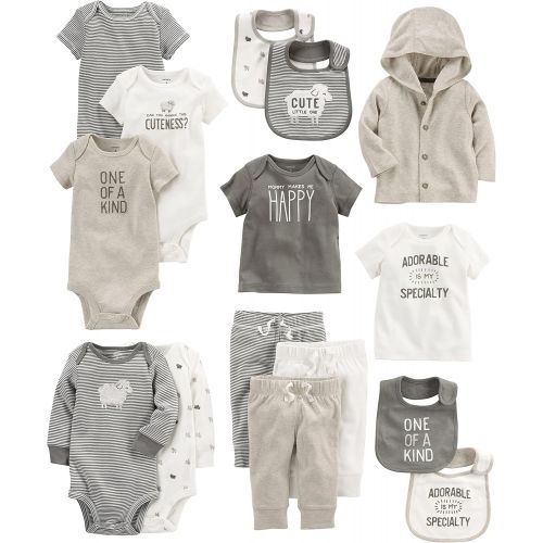  Carter%27s Carters Baby Girls 15-Piece Basic Essentials Set