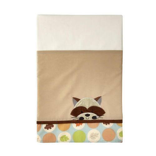  Carters Woodland Meadow ForestDeerOwl 3 Piece Nursery Crib Bedding Set, PeachAquaWhite