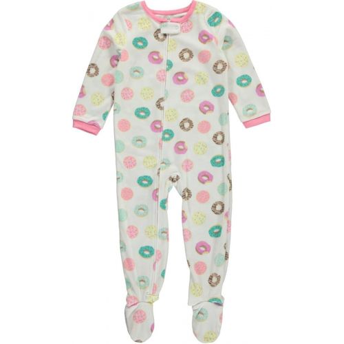  Carter%27s Carters Girls Toddler 1 Piece Fleece Sleepwear
