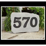 /CarvedStone ADDRESS STONE - {Carved in Stone} custom-engraving  Valentines gift  anniversary  garden sign  new home  closing gift